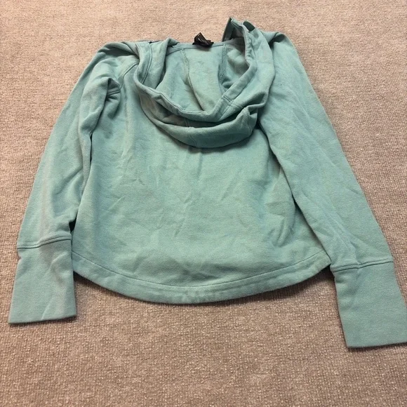 The North Face Women’s Zip-Up Hoodie size small sage green 1918 - Picture 4 of 5